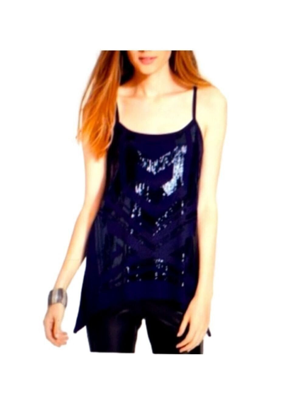 ALMOST FAMOUS SEQUIN TANK TOP SIZE SMALL